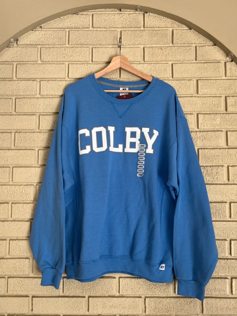 Russell Athletic Colby College Crewneck Sweatshirt NWT